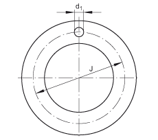 推力墊圈 EGW32-E40-B, 推力墊圈，免維護(hù)，帶銅襯